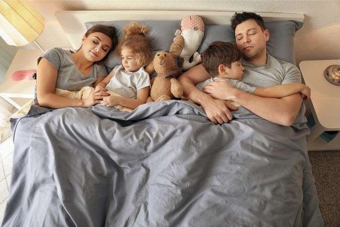 Family Sleeping Together