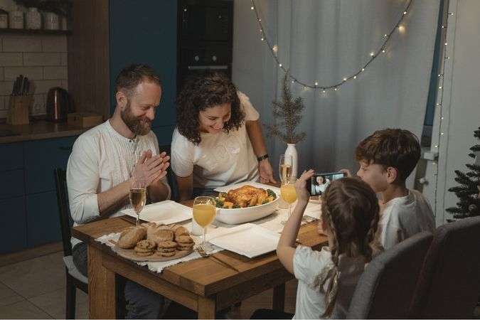 Family Dinner together