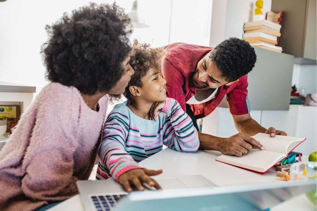 Parents Answering child query